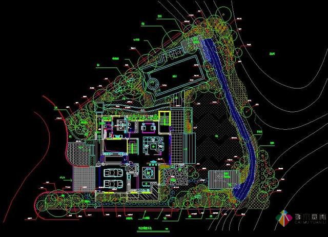 39套別墅私家花園景觀設計CAD免費送！！！
