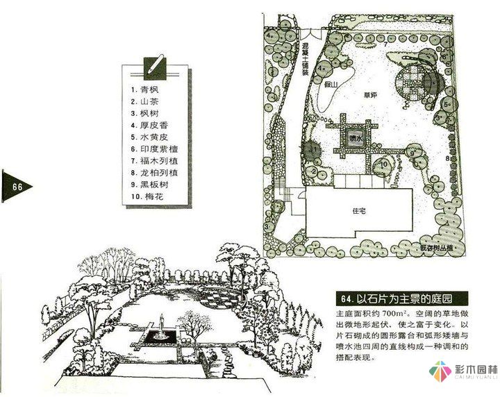 圖解庭院設(shè)計，珍貴資料，值得珍藏！